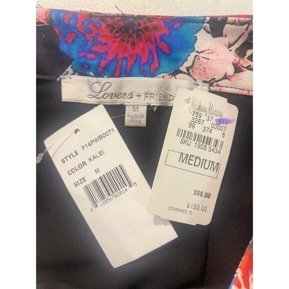 Lovers and Friends Asymmetrical Mini Skirt Neiman Marcus NWT Med fits Small $150 - Picture 5 of 6